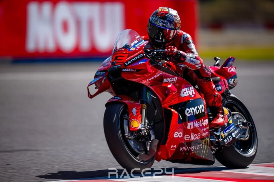 MotoGP モテギ] バニャイア初勝利・マルケス2位 - ドゥカティ・レノボ